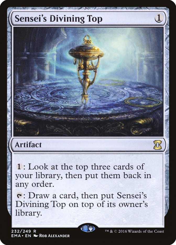 Sensei's Divining Top [Eternal Masters] | Tables and Towers