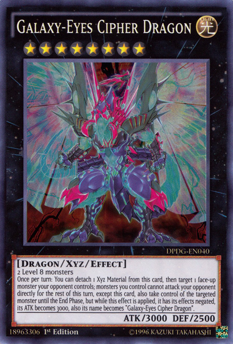 Galaxy-Eyes Cipher Dragon [DPDG-EN040] Super Rare | Tables and Towers