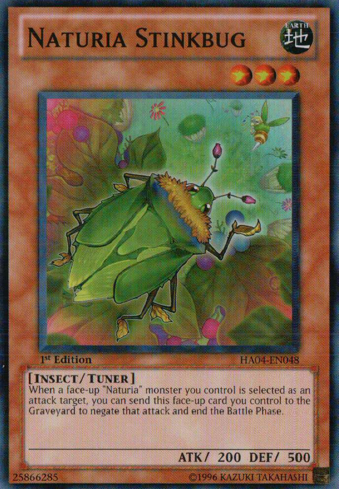 Naturia Stinkbug [HA04-EN048] Super Rare | Tables and Towers