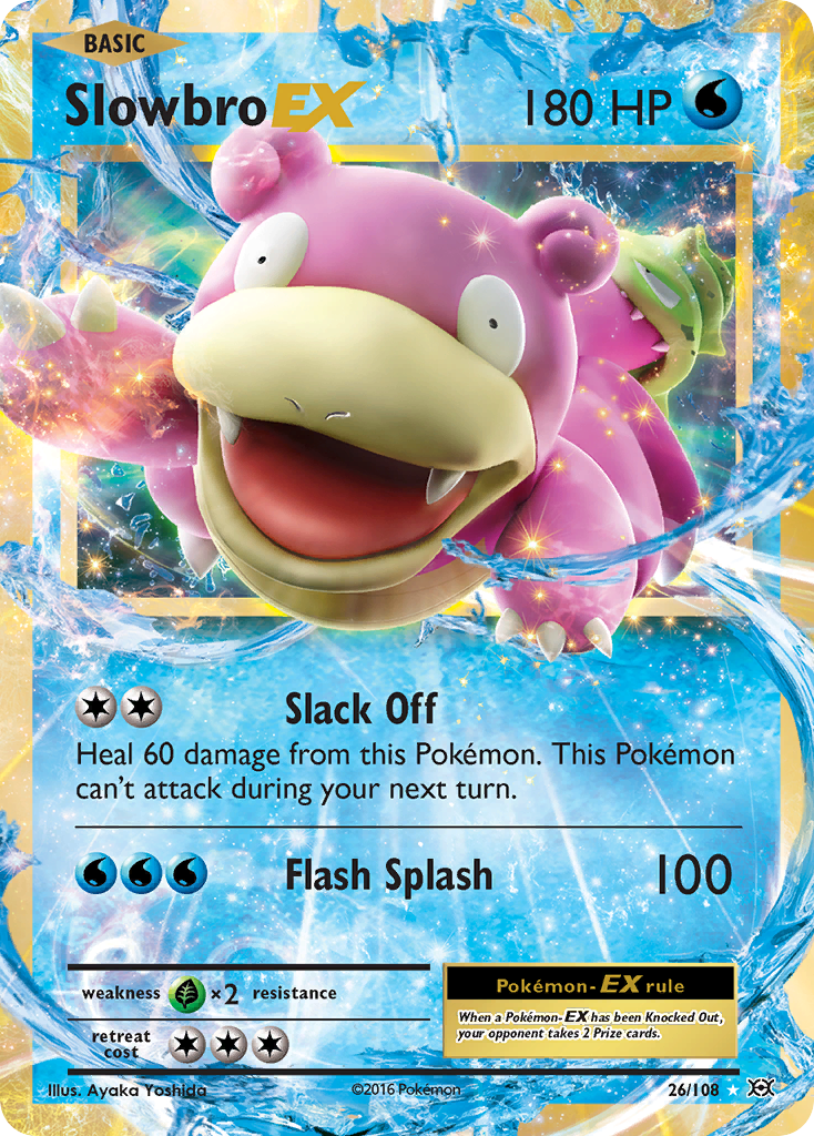 Slowbro EX (26/108) [XY: Evolutions] | Tables and Towers