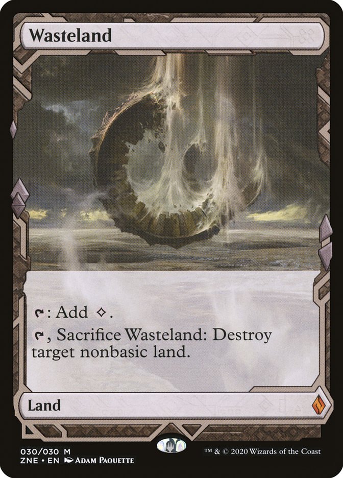 Wasteland (Expeditions) [Zendikar Rising Expeditions] | Tables and Towers