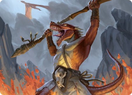 Kobold Art Card [Dungeons & Dragons: Adventures in the Forgotten Realms Art Series] | Tables and Towers