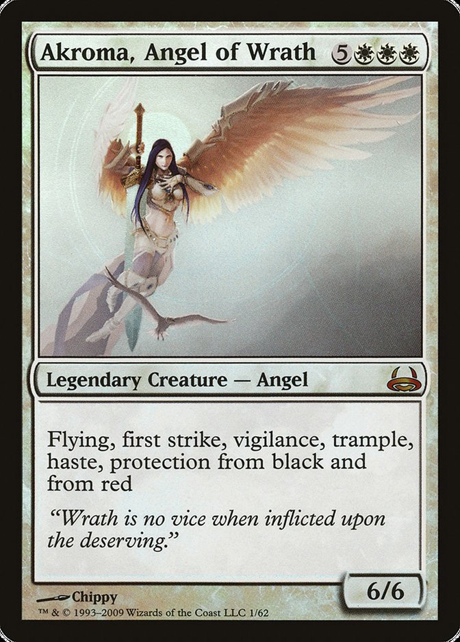 Akroma, Angel of Wrath [Duel Decks: Divine vs. Demonic] | Tables and Towers