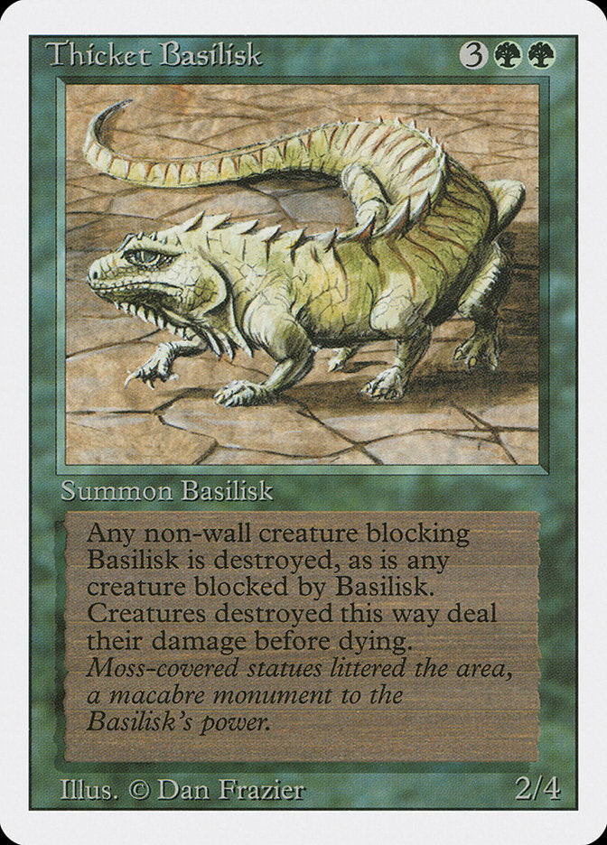 Thicket Basilisk [Revised Edition] | Tables and Towers