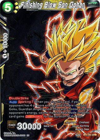 Finishing Blow Son Gohan (SPR) (BT6-082) [Destroyer Kings] | Tables and Towers