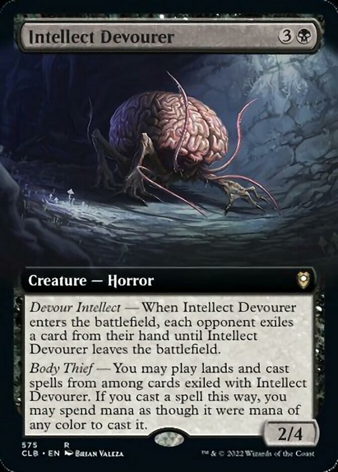 Intellect Devourer (Extended Art) [Commander Legends: Battle for Baldur's Gate] | Tables and Towers