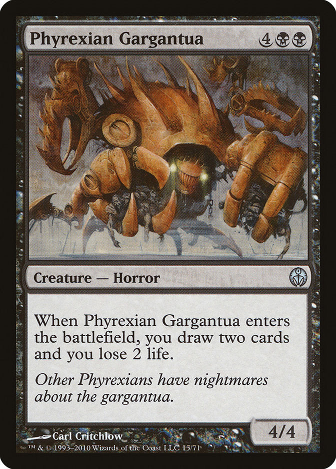 Phyrexian Gargantua [Duel Decks: Phyrexia vs. the Coalition] | Tables and Towers