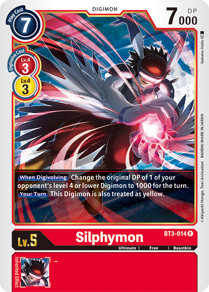 Silphymon [BT3-014] [Release Special Booster Ver.1.5] | Tables and Towers