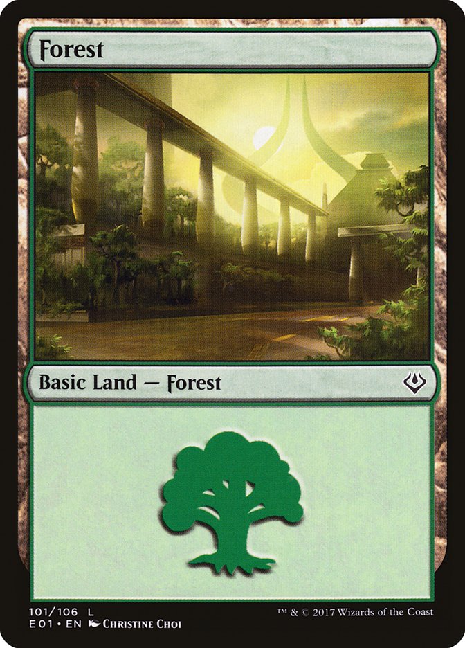 Forest (101) [Archenemy: Nicol Bolas] | Tables and Towers