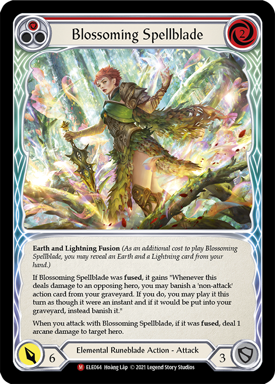 Blossoming Spellblade [ELE064] (Tales of Aria)  1st Edition Normal | Tables and Towers