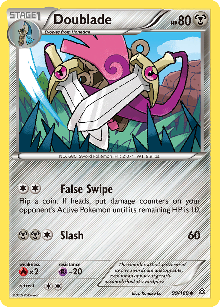 Doublade (99/160) [XY: Primal Clash] | Tables and Towers