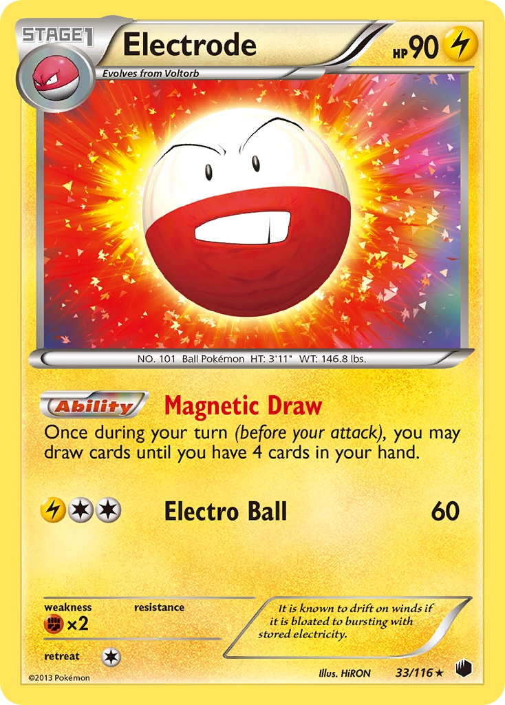 Electrode (33/116) [Black & White: Plasma Freeze] | Tables and Towers