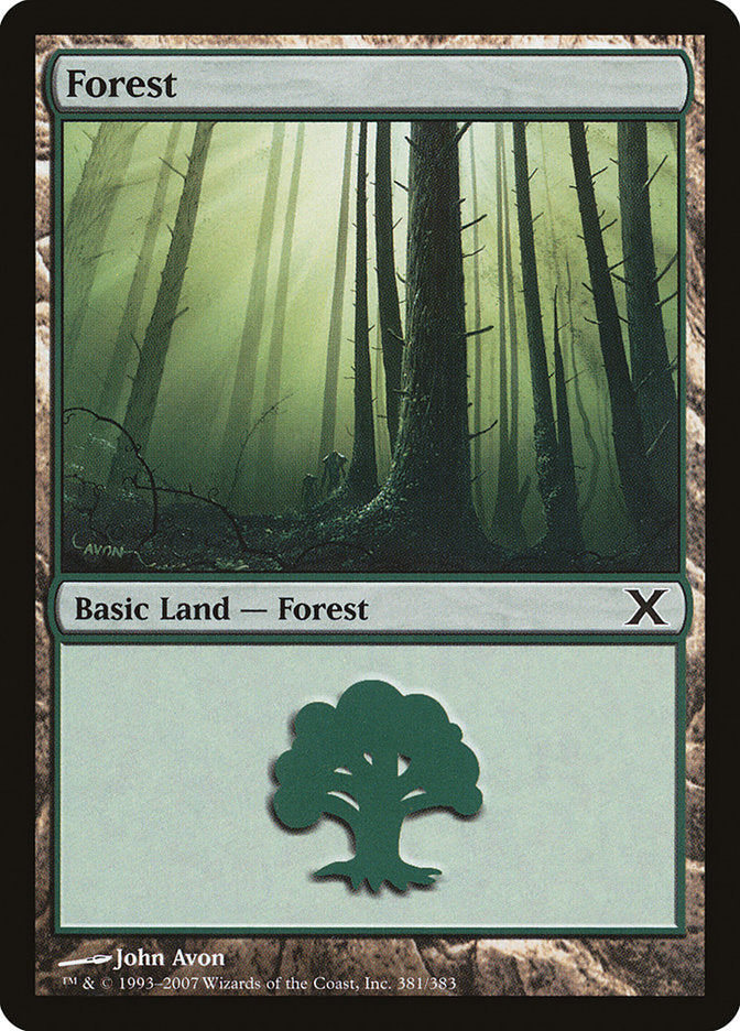 Forest (381) [Tenth Edition] | Tables and Towers