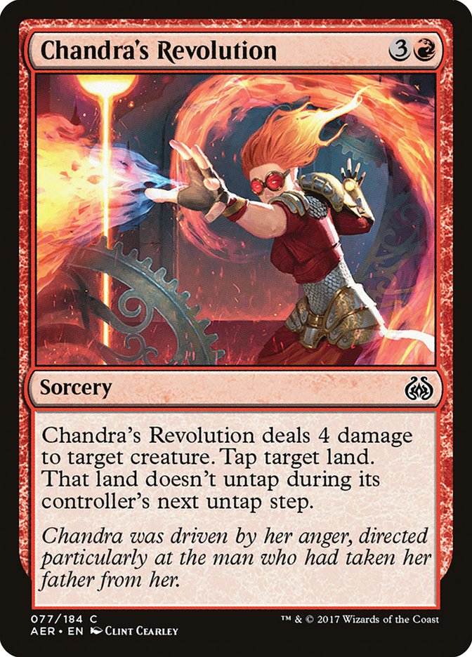 Chandra's Revolution [Aether Revolt] | Tables and Towers