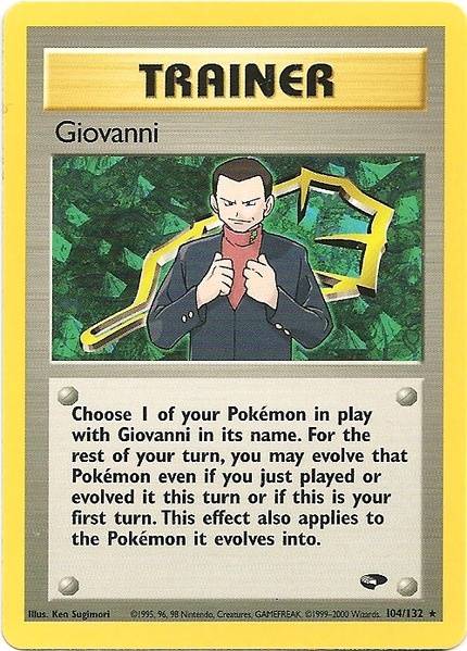 Giovanni (104/132) [Gym Challenge Unlimited] | Tables and Towers