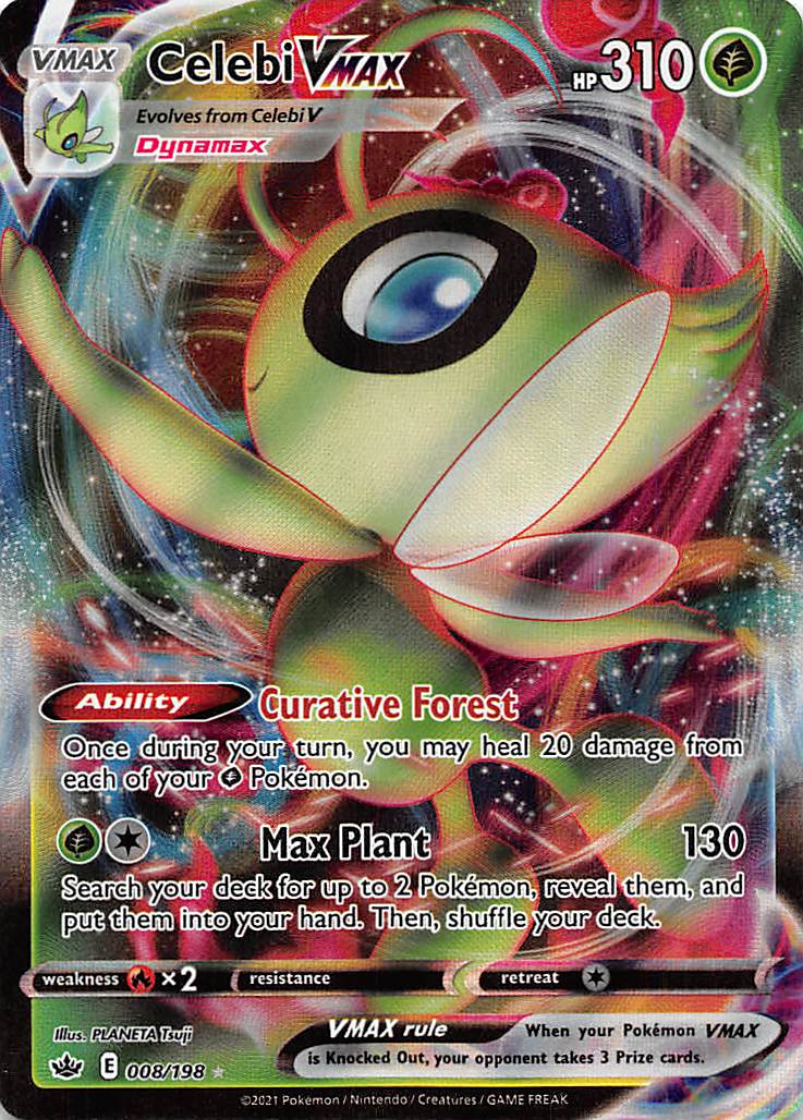 Celebi VMAX (008/198) [Sword & Shield: Chilling Reign] | Tables and Towers