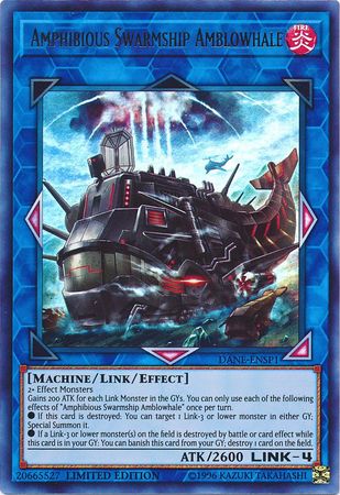 Amphibious Swarmship Amblowhale [DANE-ENSP1] Ultra Rare | Tables and Towers