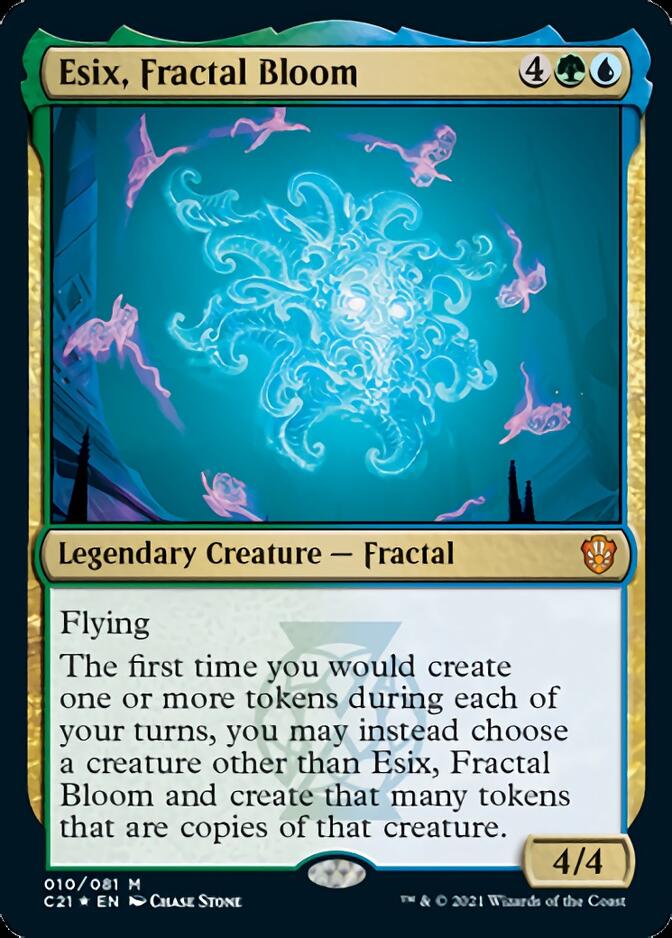 Esix, Fractal Bloom [Commander 2021] | Tables and Towers