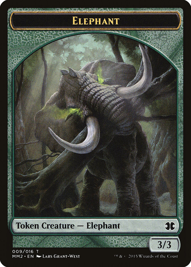 Elephant Token [Modern Masters 2015 Tokens] | Tables and Towers