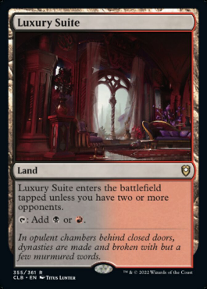 Luxury Suite [Commander Legends: Battle for Baldur's Gate] | Tables and Towers