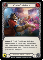 Crush Confidence (Yellow) [U-WTR064] (Welcome to Rathe Unlimited)  Unlimited Rainbow Foil | Tables and Towers