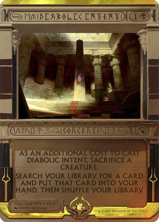 Diabolic Intent (Invocation) [Amonkhet Invocations] | Tables and Towers