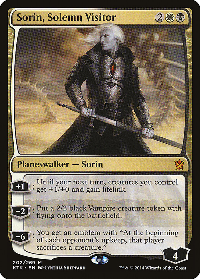 Sorin, Solemn Visitor [Khans of Tarkir] | Tables and Towers