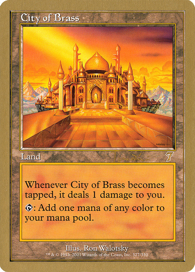 City of Brass (Jan Tomcani) [World Championship Decks 2001] | Tables and Towers