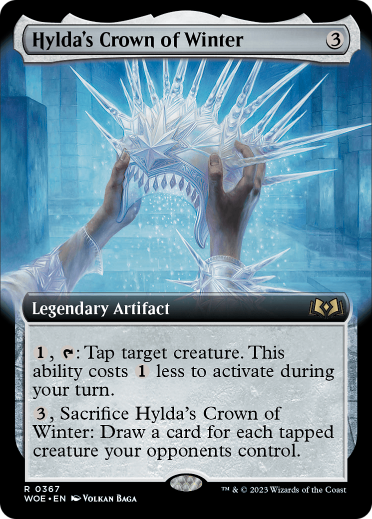 Hylda's Crown of Winter (Extended Art) [Wilds of Eldraine] | Tables and Towers