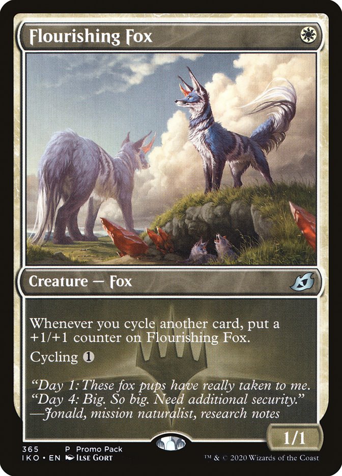 Flourishing Fox (Promo Pack) [Ikoria: Lair of Behemoths Promos] | Tables and Towers