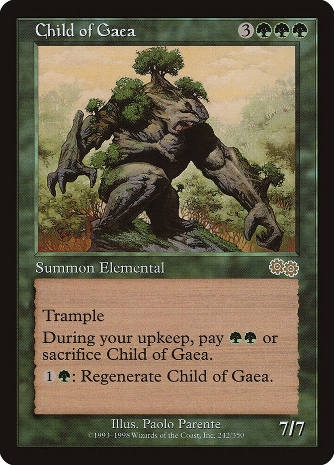 Child of Gaea [Urza's Saga] | Tables and Towers