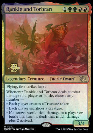 Rankle and Torbran [March of the Machine Prerelease Promos] | Tables and Towers