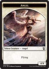 Angel // Soldier Double-Sided Token [Commander 2018 Tokens] | Tables and Towers