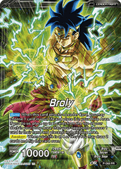 Broly // Broly, Legend's Dawning (Gold Stamped) (P-068) [Mythic Booster] | Tables and Towers