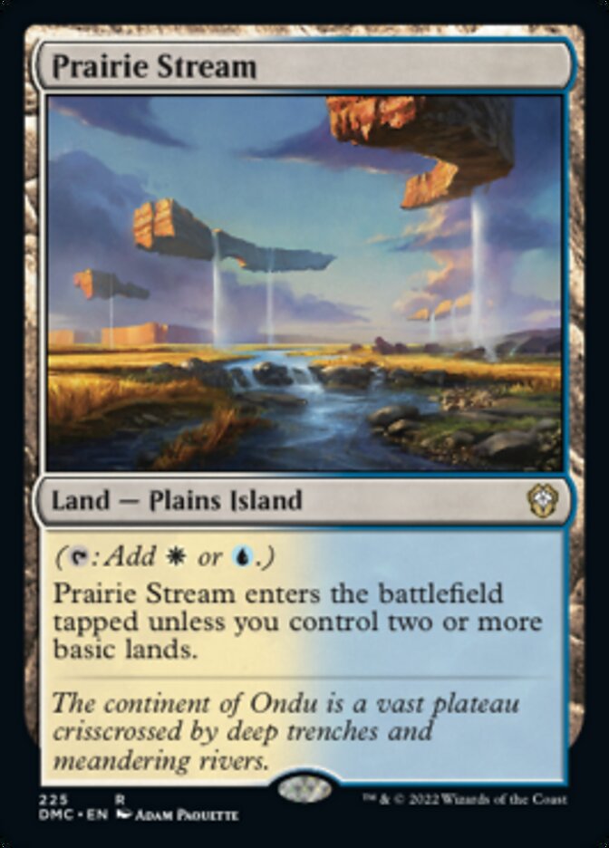 Prairie Stream [Dominaria United Commander] | Tables and Towers