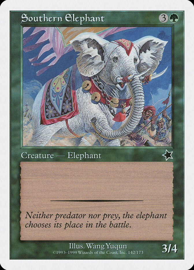 Southern Elephant [Starter 1999] | Tables and Towers