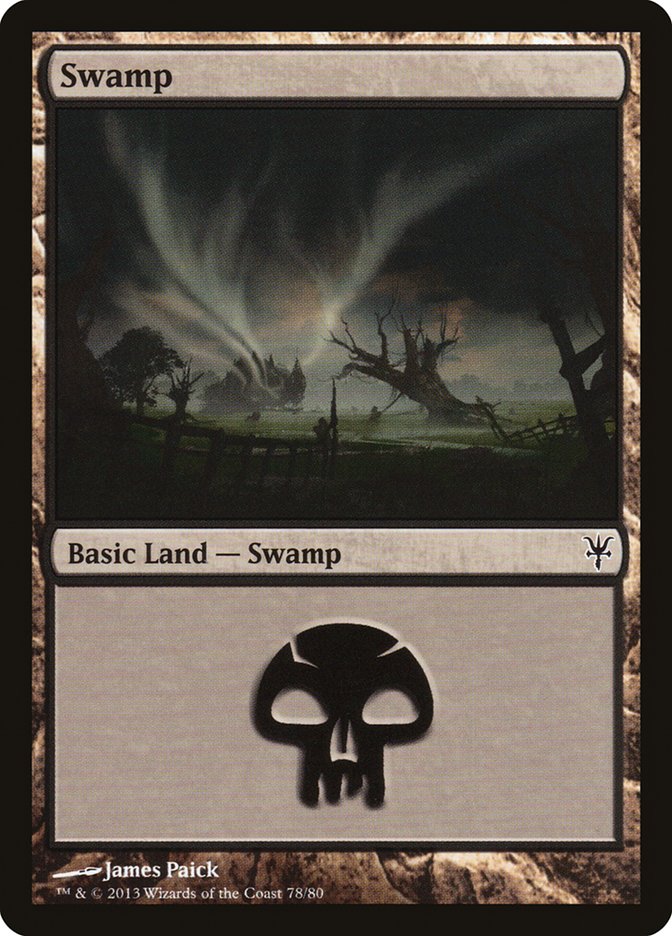 Swamp (78) [Duel Decks: Sorin vs. Tibalt] | Tables and Towers