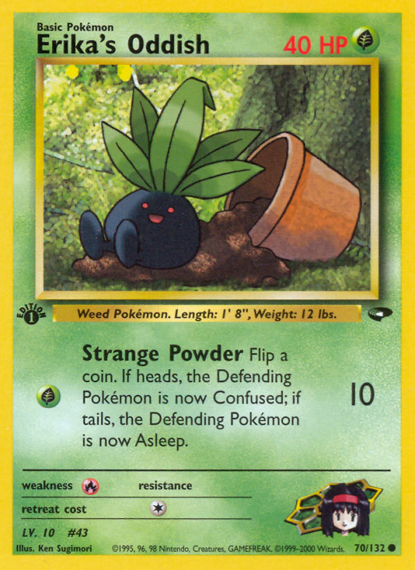 Erika's Oddish (70/132) [Gym Challenge 1st Edition] | Tables and Towers