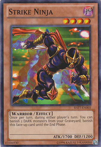 Strike Ninja [BATT-EN003] Starfoil Rare | Tables and Towers