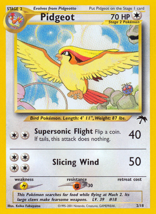 Pidgeot (2/18) [Southern Islands] | Tables and Towers