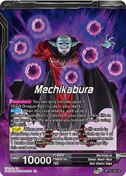 Mechikabura // Dark King Mechikabura, Restored to the Throne (Uncommon) (BT13-122) [Supreme Rivalry] | Tables and Towers