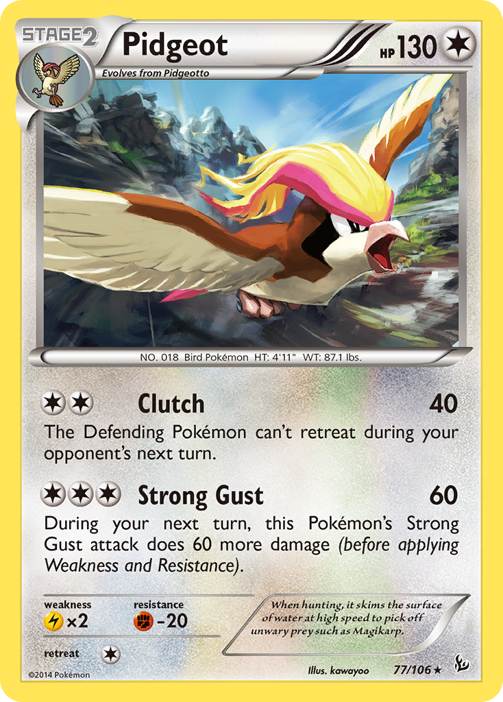 Pidgeot (77/106) [XY: Flashfire] | Tables and Towers