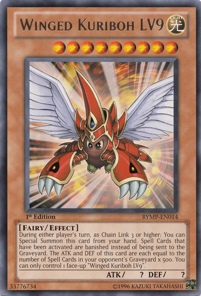 Winged Kuriboh LV9 [RYMP-EN014] Rare | Tables and Towers