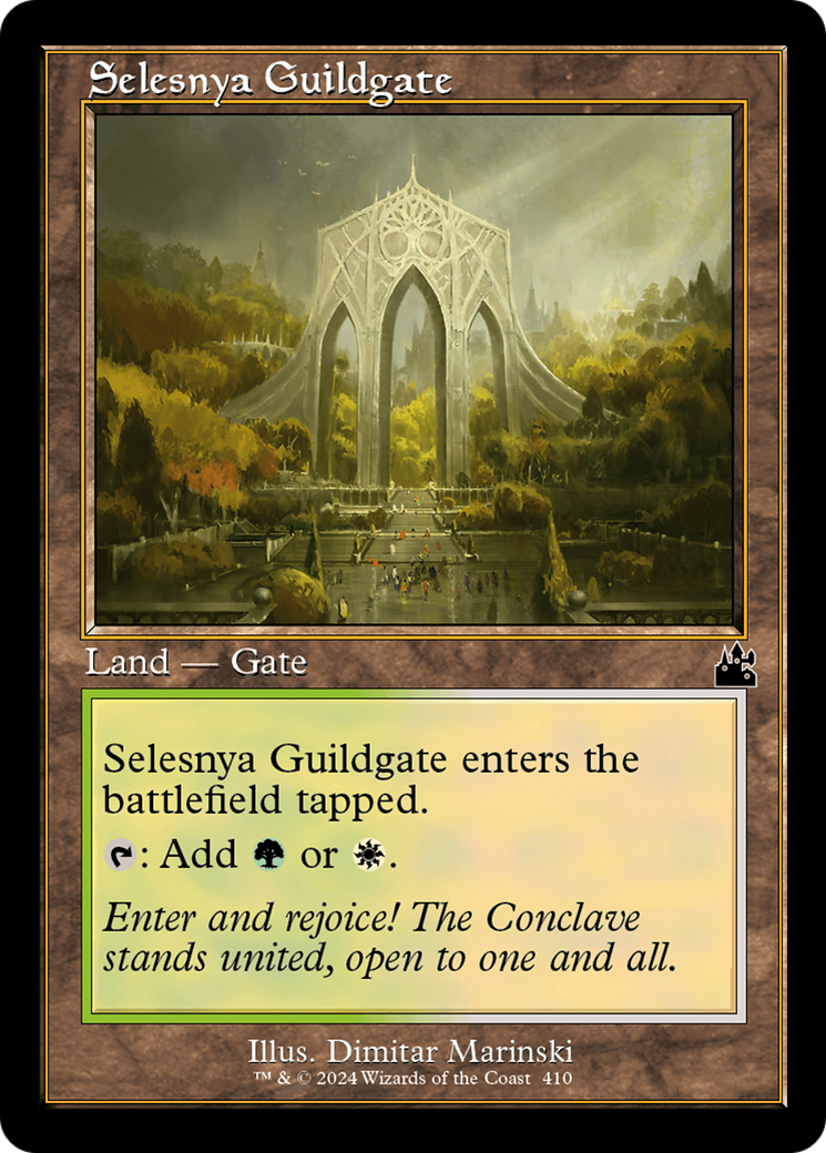 Selesnya Guildgate (Retro Frame) [Ravnica Remastered] | Tables and Towers