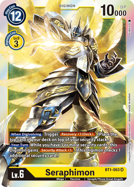 Seraphimon [BT1-063] [Release Special Booster Ver.1.0] | Tables and Towers