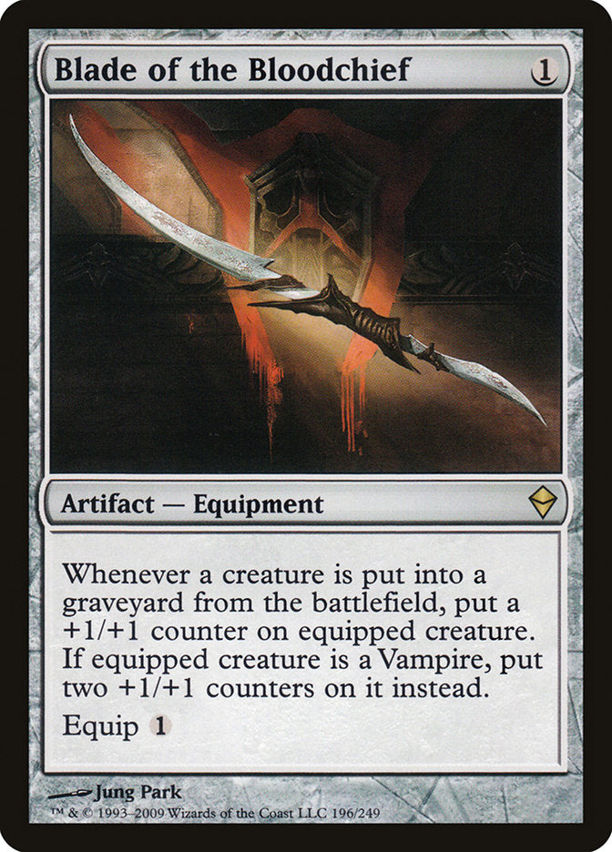 Blade of the Bloodchief [Zendikar] | Tables and Towers