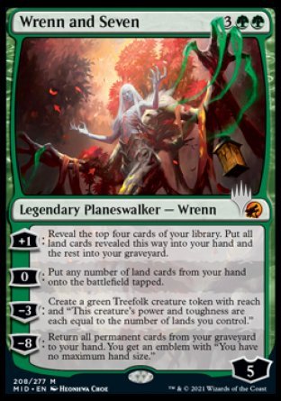 Wrenn and Seven (Promo Pack) [Innistrad: Midnight Hunt Promos] | Tables and Towers