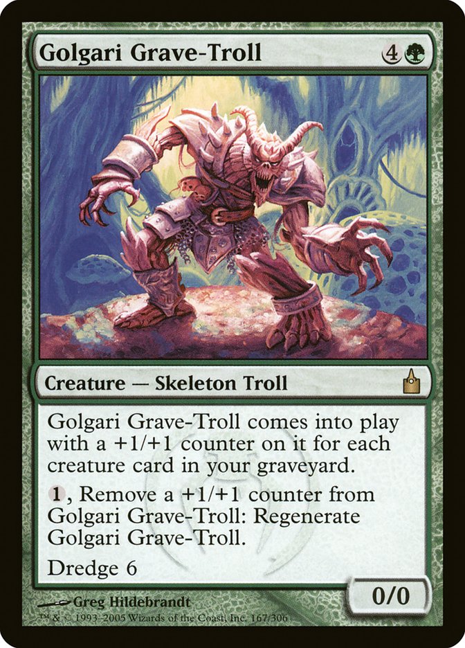 Golgari Grave-Troll [Ravnica: City of Guilds] | Tables and Towers