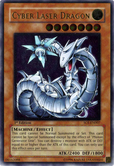 Cyber Laser Dragon (UTR) [SOI-EN007] Ultimate Rare | Tables and Towers