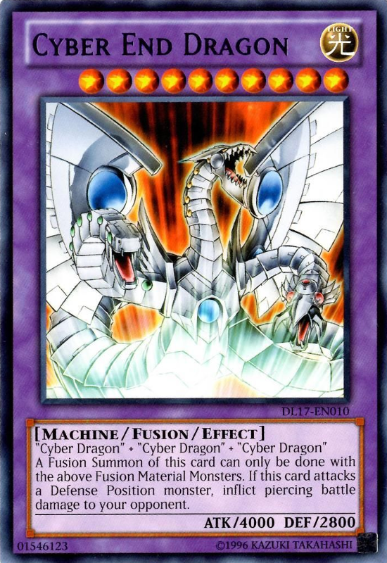 Cyber End Dragon (Purple) [DL17-EN010] Rare | Tables and Towers